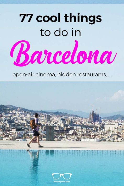 77+ COOL Things To Do in Barcelona (to impress your friends back home!) Backpacking For Beginners, Barcelona Hotel, Barcelona Guide, Backpacking Destinations, Barcelona Trip, Things To Do In Europe, Things To Do In Barcelona, To Do In Barcelona, Spain Trip