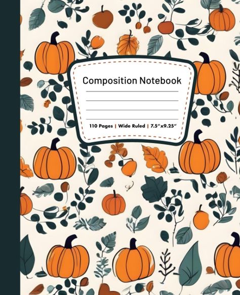 Introducing our Fall-Inspired Wide Ruled Composition Notebook – Your Perfect Partner for Capturing Autumn's Beauty! Embrace the warmth and charm of the Fall season with our specially crafted composition notebook. Designed to be both functional and aesthetically pleasing, this 110 page, 7.5"x9.25" notebook is the ideal canvas for your thoughts and creative endeavors during this cozy time of year or really for any time of the year. Self Care Bullet Journal, Composition Notebook, Tv Episodes, Autumn Beauty, Note Taking, Time Of The Year, Fall Season, Kindle Reading, Autumn Inspiration