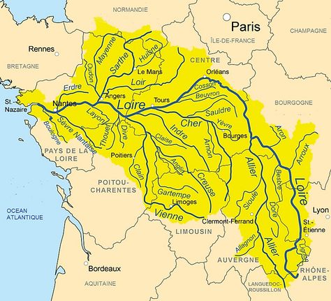 Major Rivers Of Europe - WorldAtlas Sea Of Azov, Map Png, Danube Delta, Loire River, Bay Of Biscay, Physical Geography, Geography Lessons, Rhine River, River Basin