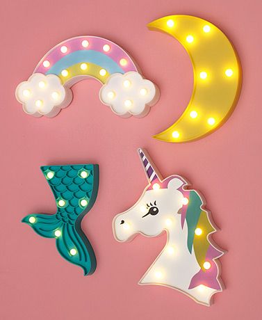 Unicorn Bedroom Decor, Unicorn Room Decor, Unicorn Room, Unicorn Bedroom, Marquee Lights, Rainbow Light, Girl Bedroom Designs, Ltd Commodities, Girl Bedroom Decor