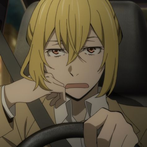 Ichiyou Higuchi, Anime Bungou Stray Dogs, Bungou Stray Dogs, Anime Character, Blonde, Dogs, Anime