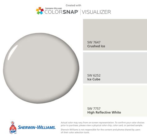 Reflective White Sherwin Williams, High Reflective White Sherwin Williams, Sherwin Williams Cabinets, High Reflective White, White Sherwin Williams, Color Visualizer, Origami White, Interior Paint Colors Schemes, Paint Color Schemes