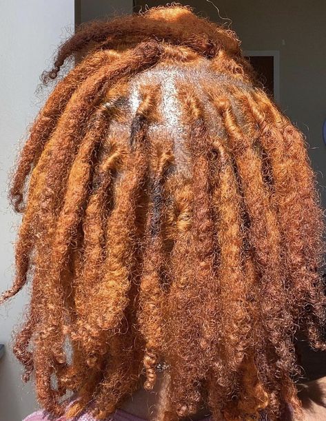 Locs With Curls At The End, Coloured Dreadlocks, Copper Locs, Blond Locs, Locs With Curls, Real Locs, Ginger Locs, Locs Ideas, Blonde Locs