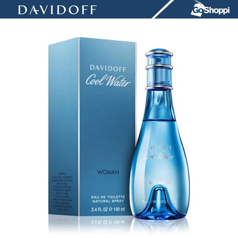 Not feeling florals? Check out Davidoff Cool Water Eau De Toilette. This earthy and aquatic fragrance includes a fresh blend of fruity, floral & sweet tones that emphasize your feminine side while keeping an air of mystery. Check it out at our online Vinlexe perfume store. #perfume #fragrances #fashion #beauty #uae #makeup #love #motivation #davidoff Water Woman, Davidoff Cool Water, Gucci Guilty, Perfume Store, Perfume And Cologne, Black Currants, Best Perfume, Perfume Brands, Fragrance Design