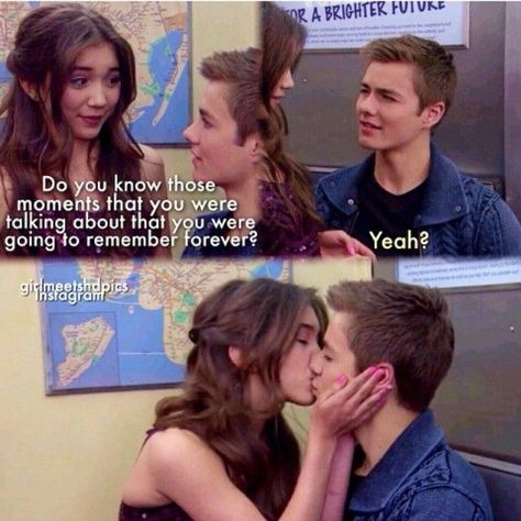 Girl meets world | first date. Riley and Lucas Riley And Lucas, World Ideas, Peyton Meyer, Cory And Topanga, Boy Meets Girl, Boy Meets World, Sister Quotes, Disney Shows, Girl Meets World