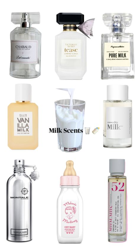 Milk perfumess <333 Fragrance Lab, Fragrances Perfume Woman, Perfume Body Spray, Perfume Collection Fragrance, Bath And Body Works Perfume, Shower Skin Care, Perfume Scents, Perfume Lover, Body Skin Care Routine