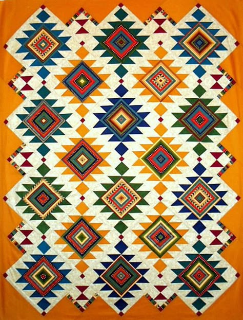 Native American Quilt Patterns, Native American Quilts, Aztec Quilt, Southwestern Quilts, Indian Quilts, Native American Quilt, Western Quilts, Southwest Quilts, Amazing Quilts