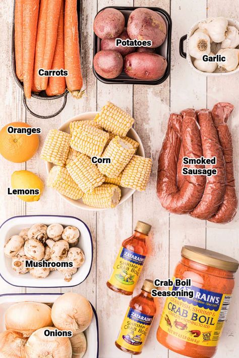 Crawfish Boil Setup, Seafood Boil Without Seafood, Boil Seasoning Recipe, Crawfish Boil Party Ideas, How To Boil Crawfish, Crab Boil Recipe, Crawfish Boil Recipe, Crab Boil Party, Creole Dishes