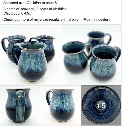 Amaco Glaze Layering Obsidian, Amaco Toasted Sage Combinations, Cone 6 Glaze Combinations, Glazing Pottery, Glaze Layering, Ceramics Glaze, Glazing Ideas, Pottery Lessons, Glaze Combinations