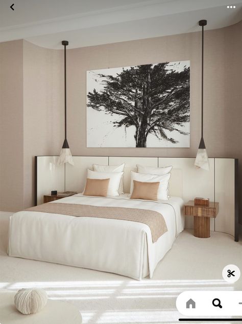 Art Work In Bedroom, Lacquered Headboard, Headboard Bed, Time After Time, Hotel Bed, Bedroom Headboard, Bedroom Hotel, French Interior, The Invisible