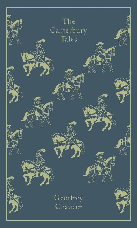 Penguin Clothbound, Clothbound Classics, Penguin Clothbound Classics, The Canterbury Tales, Courtly Love, Geoffrey Chaucer, English Library, Canterbury Tales, Best Book Covers