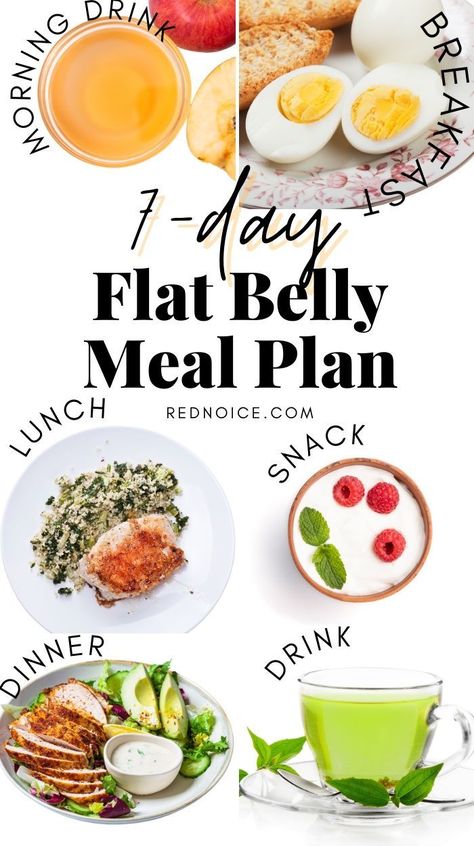 belly fat burn food Flat Belly Meal Plan, Affordable Meal Prep, Week Of Meals, Clean Eating Healthy Recipes, Meal Plan Healthy, Fat Loss Journey, Healthy Meals Recipes, Belly Bloat, Set Realistic Goals