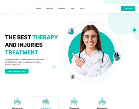 website-Design, Home Page Website Design, Home Page Website, Design Book, We The Best, Chiropractic, Online Presence, Freelancing Jobs, Home Page, Creative Professional