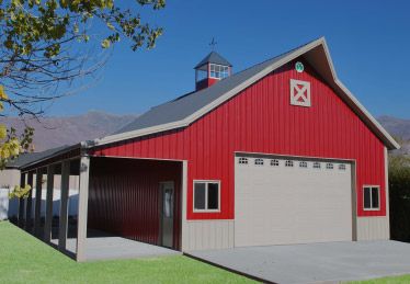 Cleary Buildings, Pole Building Garage, Rv Barn, Pole Shed, Building Garage, Barn Style Garage, Barn Pool, Metal Garage Buildings, Pole Barn Designs