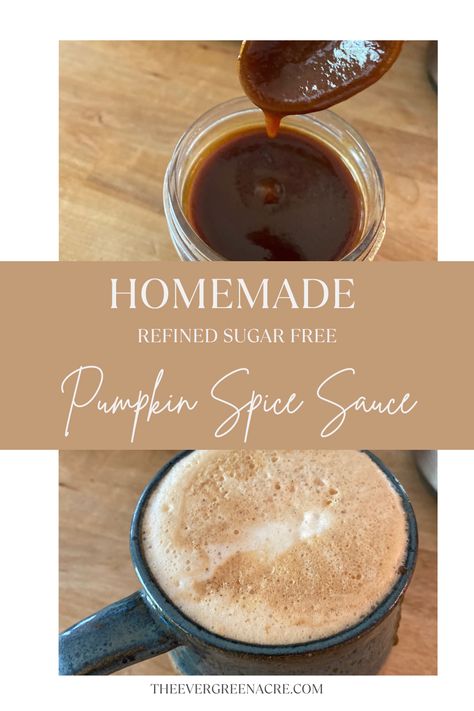 This homemade pumpkin spice sauce is refined sugar free and better than anything you can buy. Made with simple ingredients this recipe is the perfect addition to your favorite latte, drizzled on top of ice cream or even added to your favorite pumpkin muffins! Pumpkin Spice Sauce, Homemade Pumpkin Spice Syrup, Pumpkin Syrup, Scratch Cooking, Pumpkin Sauce, Homemade Pumpkin Spice, Pumpkin Spice Lattes, Easy Oatmeal, Starbucks Pumpkin