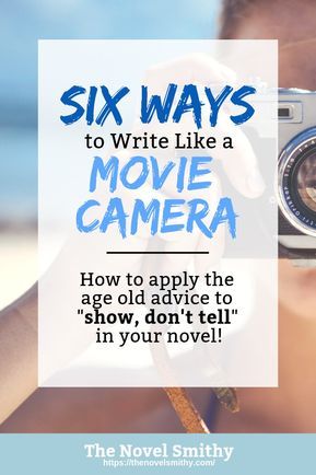 Show Don't Tell, Show Dont Tell, Creative Writing Classes, Creative Writing Tips, Writers Notebook, Writing Classes, Writing Crafts, Narrative Writing, Movie Camera