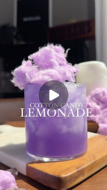 Nikki Sips 🤘🏻🍸 on Instagram: "I’m still feeling inspired by all the county fairs going on, so I infused my leftover cotton candy into some vodka and the result was 10/10 🎡🎠👇🏼

_____

Cotton Candy Lemonade

You’ll Need:
1.5 oz cotton candy infused vodka (easy recipe below)
1/2 oz cotton candy liqueur
1 oz Simple syrup 
1.5 oz fresh squeezed lemon juice
Cotton candy

In a shaker, combine vodka, liqueur, simple syrup, and lemon juice.  Shake with ice for 10-15 seconds.  Strain over fresh ice and garnish with some cotton candy.

____

Cotton Candy Vodka

Add one cup of vodka and an 8oz packet of cotton candy together & you’re done!

_____

#nationallemonadeday #cottoncandy #cottoncandydrink #wilsoncountyfair #summerfair #summerdrinks" Cotton Candy Cups, Cotton Candy Drinks Non Alcoholic, Cotton Candy Drinks Alcohol, Cotton Candy Vodka, Beetlejuice Party, Cotton Candy Drinks, Disney Villain Party, Villains Party, Candy Cotton