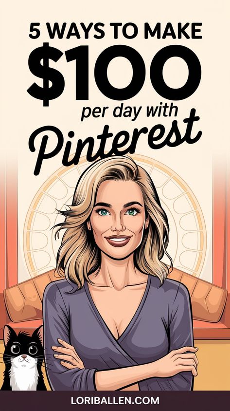 Looking to boost your income using Pinterest? 📈 Here are 5 effective ways to make $100 every day, from affiliate marketing to creating digital products! Whether you're just getting started or want to take your Pinterest game to the next level, these actionable strategies will help you earn money online. Tap to learn the secrets behind successful Pinterest monetization and start earning today!  #MakeMoneyOnline #PinterestTips #AffiliateMarketing #DigitalProducts #SideHustle" Earn Money From Instagram, How To Monetize Pinterest, How To Make Money On Pinterest, Pinterest Monetization, Earn Money On Pinterest, Monetize Pinterest, 52 Week Money Saving Challenge, Creating Digital Products, Make Money From Pinterest