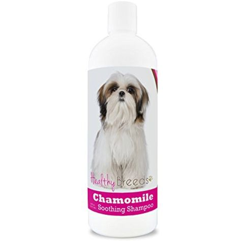 Healthy Breeds 1020-stzu-001 Shih Tzu Chamomile Soothing Dog Shampoo ** You can find out more details at the link of the image. (This is an affiliate link) #Dogs Perro Shih Tzu, Smelly Dog, Natural Baking, Flea Control, Skin Spots, Baking Soda Shampoo, Natural Cleanser, Natural Cleaners, Dog Shampoo