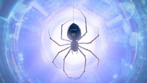 Earth 42 Spider, Spider 42 Spiderverse, Chrome Wallpaper, Web Shooters, Spider Drawing, Spider Man Into The Spider Verse, Spiderman Theme, Into The Spider Verse, Crazy Art