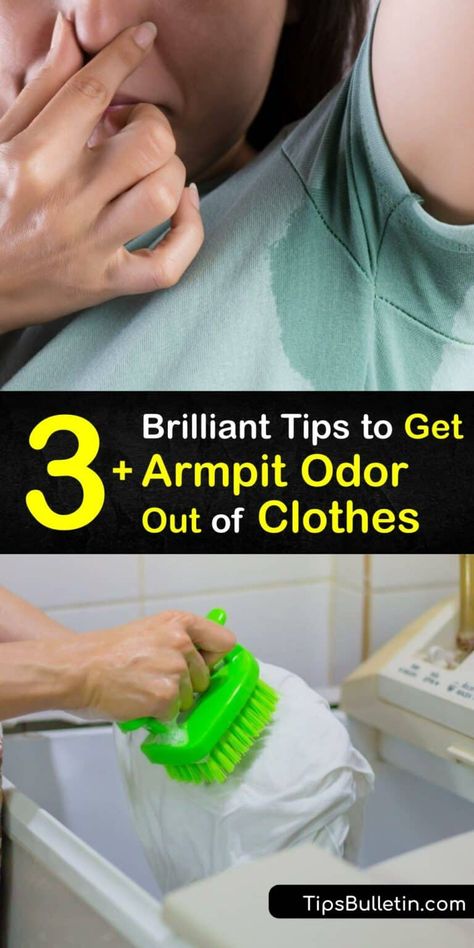 Stinky Armpits, Remove Odor From Clothes, Remove Armpit Stains, Underarm Smell, Smelly Underarms, Odor Remedies, Smelly Clothes, Smelly Armpits, Remove Sweat Stains