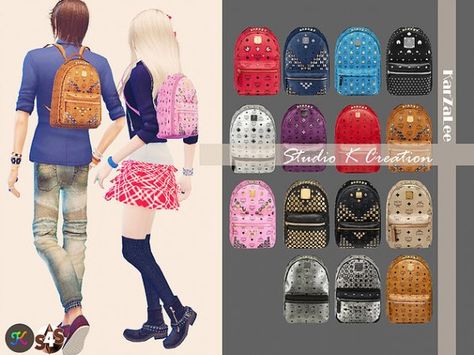 Studio K Creation: Backpack • Sims 4 Downloads Sims 4 School, Sims Pets, Sims Baby, Sims 4 Studio, The Sims 4 Pc, Sims 4 Cc Shoes, Sims 4 Children, Sims 4 Cc Folder, Play Sims