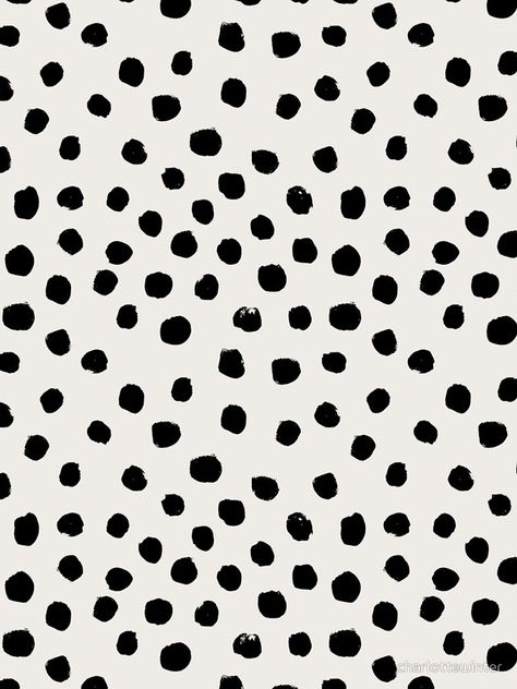 "Preppy brushstroke free polka dots black and white spots dots dalmation animal #Aff , #AFF, #polka, #dots, #free, #Preppy Polka Dot Wallpaper, Polka Dot Classroom, Black And White Wallpaper Iphone, Dot Wallpaper, Spotted Wallpaper, Dots Free, Polka Dots Wallpaper, Seamless Wallpaper, Cute Fall Wallpaper