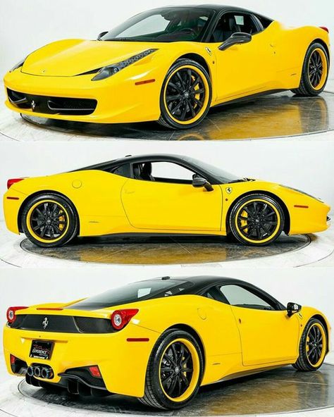 Yellow Ferrari, Ferrari 458 Italia, Firebird Trans Am, Custom Muscle Cars, Google Adsense, Home Internet, Super Luxury Cars, Ferrari 458, Internet Business