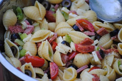 Seashell Pasta, Antipasto Pasta Salad, Antipasto Pasta, Antipasto Salad Recipe, Antipasto Pasta Salads, Antipasto Salad, Pasta Salad Italian, Salad With Sweet Potato, Lentil Salad