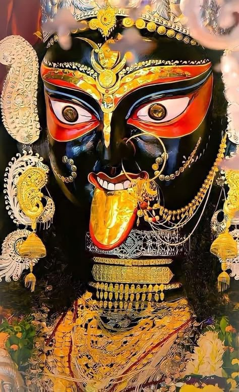 Boro Maa Kali Wallpaper, Naihati Boro Ma, Boro Maa Kali Naihati, Boro Maa Kali, Ma Kali Images, Boro Maa, Krishna Kali, Kali Picture, Durga Maa Paintings