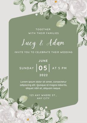 Invitation Background, Sage Green Wedding, Wedding Invitations Online, Wedding Suite, Hanging Flowers, Digital Weddings, Floral Invitation, Custom Wedding Invitations, Wedding Invitation Suite