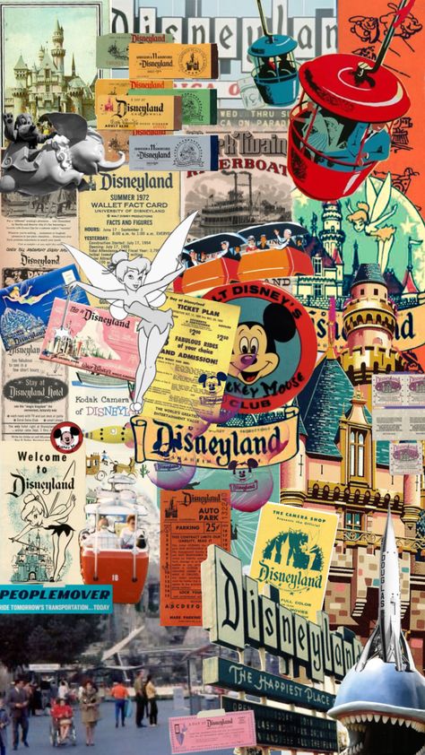 vintage disneyland #disneyland #vintagedisneyland #vintagedisney  #anaheim #orangecounty #vintage Disney Movies List, California Wallpaper, Disneyland Anaheim, Disney Nerd, Disneyland California, Vintage Disneyland, Phone Wallpaper Patterns, Art Collage Wall, Movie List