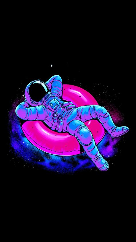 Art Spatial, Space Drawings, Astronaut Wallpaper, Space Phone Wallpaper, Arte Alien, Astronaut Art, New Retro Wave, Space Artwork, Tshirt Design Inspiration