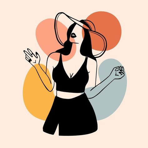 Woman in elegant line art style | Free Vector #Freepik #freevector #woman #line #fashion #luxury Line Fashion, Line Art Style, Embroidery Wall Art, Beauty Art Drawings, Abstract Iphone Wallpaper, Illustration Art Girl, Beauty Illustration, Art Et Illustration, Luxury Art