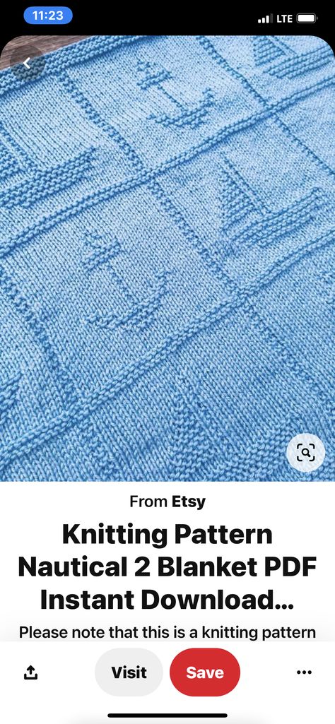 Nautical Blanket, Etsy Knitting Patterns, Knitting Charts, Knitted Blankets, Knitting Patterns, Nautical, Blankets, Knitting, Pattern