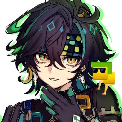 Kinich Fanart, Green Characters, Aesthetic Roblox Royale High Outfits, Genshin Fanart, Robots Concept, Honkai Star Rail, Star Rail, This Guy, Spinach