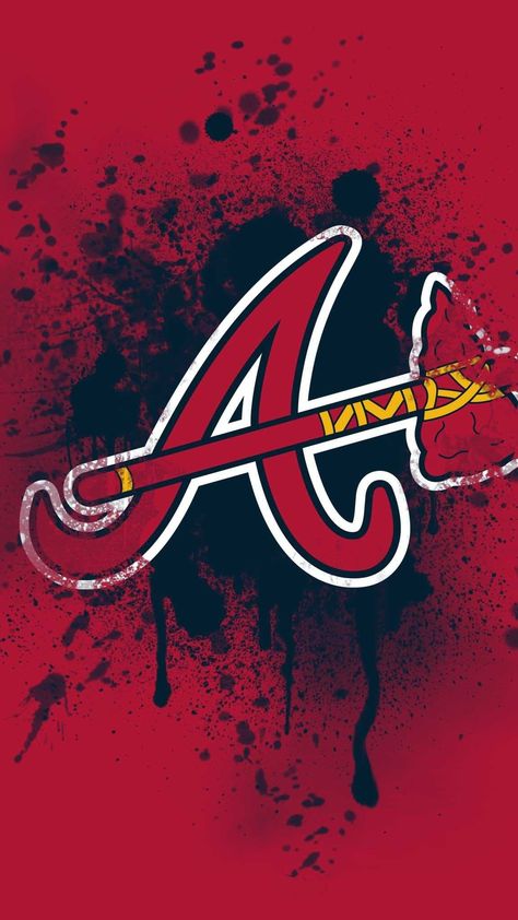 Atlanta Braves Tattoo, Atlanta Braves Iphone Wallpaper, Braves Wallpaper, Atlanta Braves Wallpaper, Brave Wallpaper, Atlanta Braves Logo, Braves Logo, Baseball Wallpaper, Mlb Wallpaper