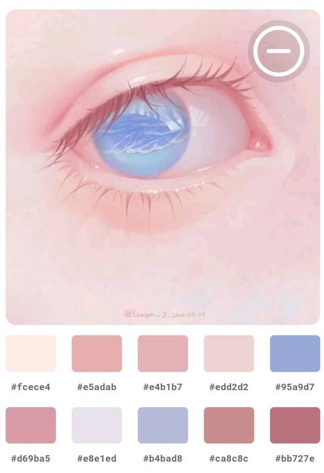 Eye Palette Digital Art, Pastel Color Palette Skin Tones, Colour Skin Palette, Pale Skin Palette, Pale Skin Color Palette, Color Palette For Skin Tone, Skin Palette Digital Art, Skin Color Palette Digital Art, Skin Colour Palette