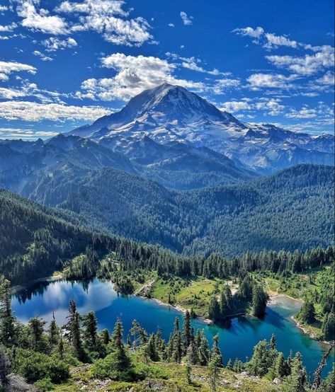 Essay English, Mountain Landscape Photography, English Articles, Mount Rainier National Park, Washington Usa, Scenic Photography, Rainier National Park, Scenery Nature, Mountain Photography