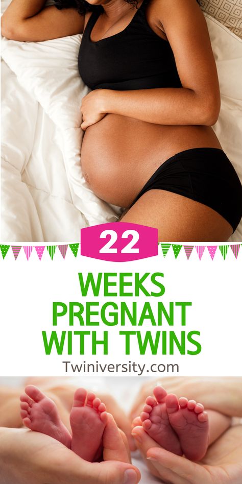 Are you wondering what happens at 22 weeks pregnant with twins? Check out our timeline to find out what other twin moms were feeling at this week, what questions they asked their doctors, what's happening with your growing twins, and what to expect is coming up in your twins pregnancy. Early Signs Of Twins, Signs Of Twin Pregnancy, Twins Tips, Pregnant Twins, Twin Belly, Prenatal Development, 19 Weeks Pregnant, 22 Weeks Pregnant, Twins Pregnancy