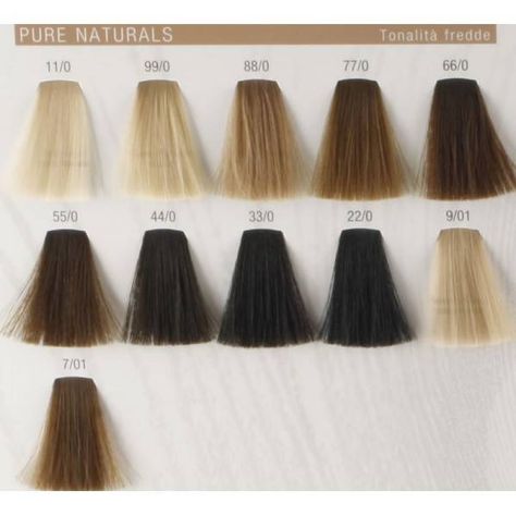 Wella Colour Chart, Beauty School Cosmetology, Wella Koleston, Bronde Hair, Hair Color Chart, Wella Color, Colour Chart, Hair Colours, Beauty School