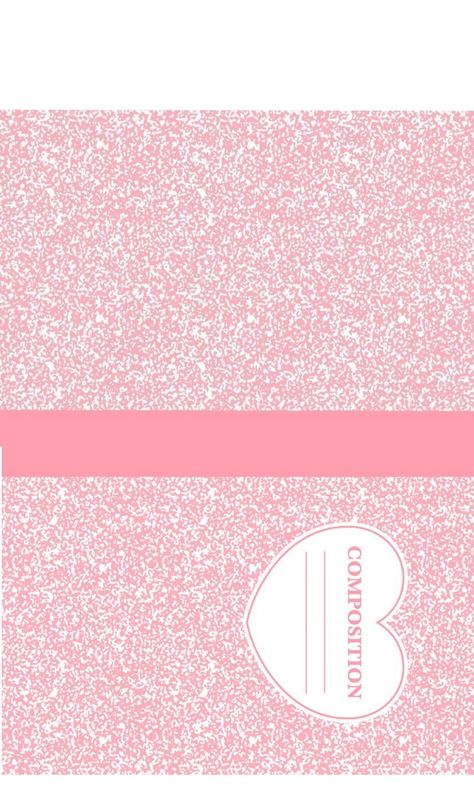 Aesthetic Notebook Cover Ideas Diy, Decorating Composition Notebooks, Pink Scrapbook Paper, Miniature School, Literature Project, Pink Scrapbook, Project Cover Page, Pink Planner, Front Page Design