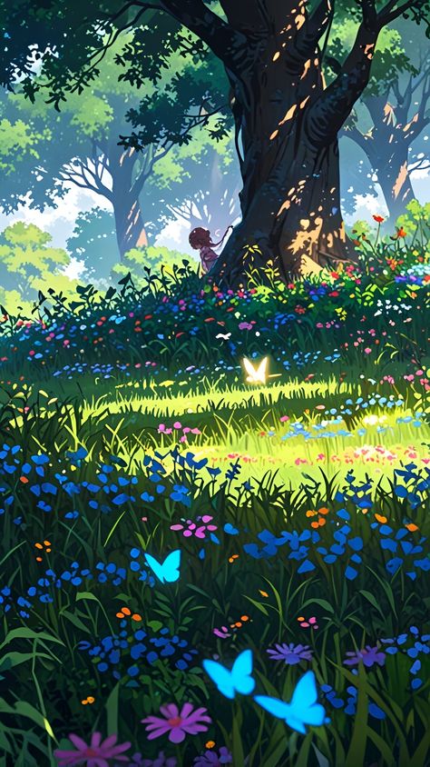 Are you there ? #nature #photography #naturephotography #love #travel #photooftheday #instagood #beautiful #picoftheday #photo #instagram #naturelovers #art #landscape #like #follow #travelphotography #bhfyp #happy #sunset #ig #wildlife #summer #life #sky #beauty #mountains #flowers #photographer #instadaily Ghibli Fanart, Anime Nature, Mountains Flowers, Studio Ghibli Fanart, Lofi Music, Painting Reference, Nature Wallpapers, Summer Life, Floral Wallpaper Phone