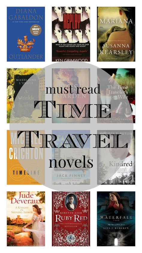 12 must read time travel novels Time Travel Books Novels, Time Travel Romance Books, Time Travel Books, Cozy Books, Library Book Displays, Travel Books, Leap Year, Romantic Novels, Books Young Adult