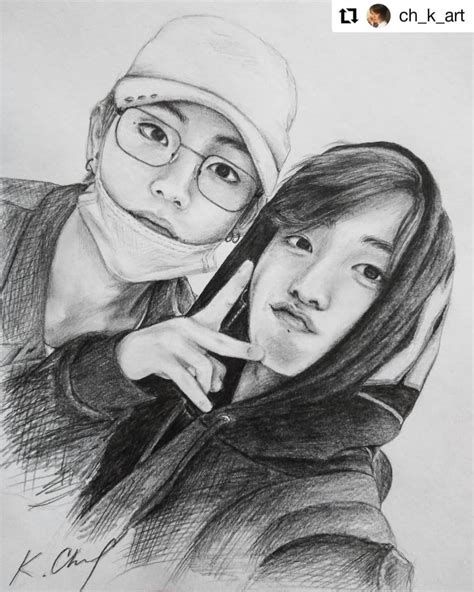 B T S Drawing, Taekook Sketch, Cool Pencil Drawings, Jung So Min, Celebrity Drawings, Beauty Art Drawings, Kpop Drawings, Easy Drawings Sketches, Art Drawings Sketches Creative