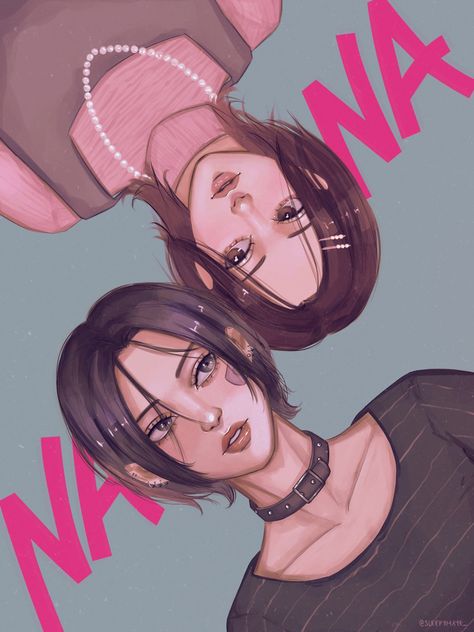 Nana Fanart, Collage Des Photos, Nana Manga, Nana Osaki, Anime Wall Art, Pretty Art, Anime Shows, Cool Drawings, Anime Fanart