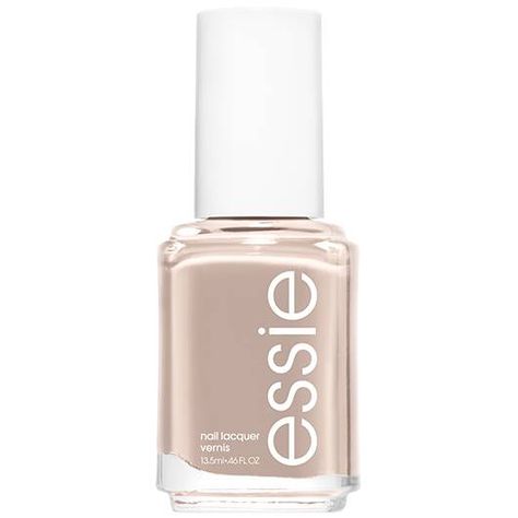 a barely there soft beige pink. Dusty Pink Nails, Essie Pink Nail Polish, Nail Varnish Colours, Essie Colors, Usa Nails, Essie Nail Colors, Pink Nail Colors, Essie Polish, Nude Nail Polish