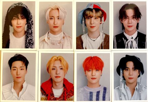 Ateez Id Photo Scan, Ateez Polaroid Printable, Ateez Id Photo, Ateez Freebies, Mini Outfit, Id Photo, Boy Idols, Twitter Header, Cartoon Pics