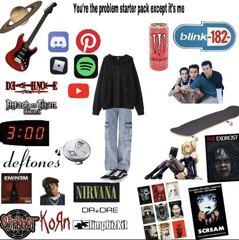 me🤭 The Exorcist, Blink 182, Dr Dre, Starter Pack, Attack On Titan