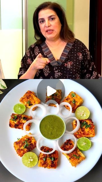 Food Link on Instagram: "Farah Khan's Favourite Paneer Tikka Recipe 

Follow @ig_foodlink 

#reelsinstagram #viral #reels #celebrecipe #reel #bollywood #trendingreels #farahkhan #paneertikka 

Credit : @farahkhankunder" Paneer Tikka Recipe, Tikka Recipe, Paneer Tikka, Viral Reels, Paneer, Appetizer, Snacks, On Instagram, Instagram